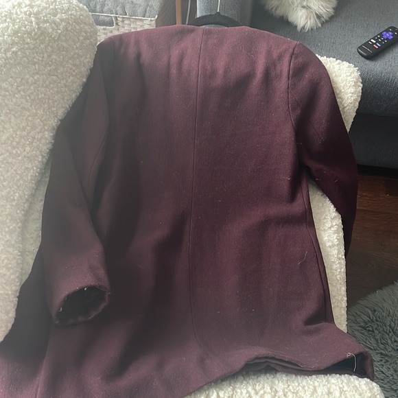 Wine coloured Vero Moda Jacket/Coat Size S - Picture 3 of 3